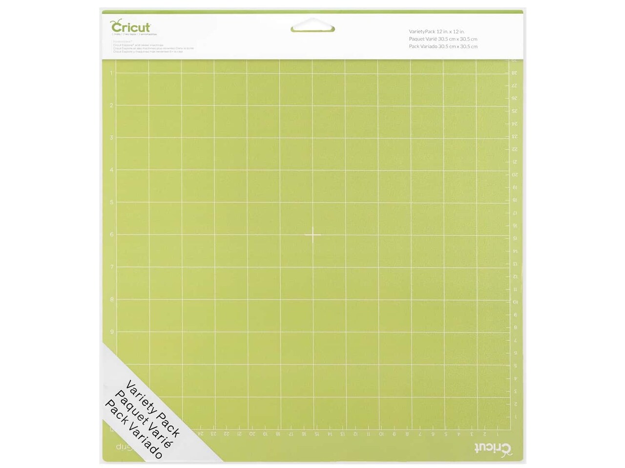 Cricut Maker And Explore Air 2 Accessories Cutting Mat 12 in. x 12 in.  Variety Pack 3 pc